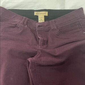 Democracy High Rise Jeans in Rich Purple